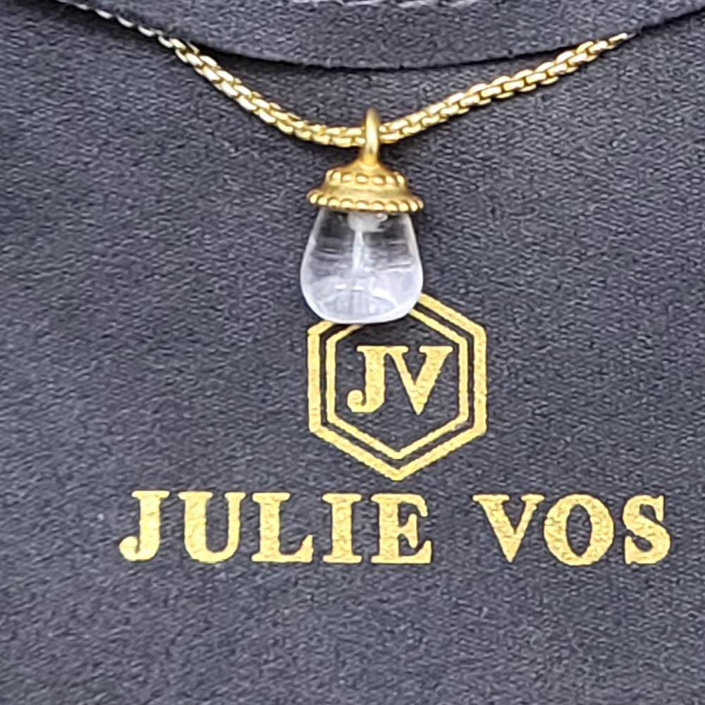 Julie Vos Noel Solitare Necklace